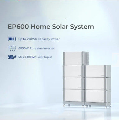 مخزن بطارية منزلية مستقرة متعددة المشاهد ، 5KW-40KW تخزين الكهرباء للمنزل