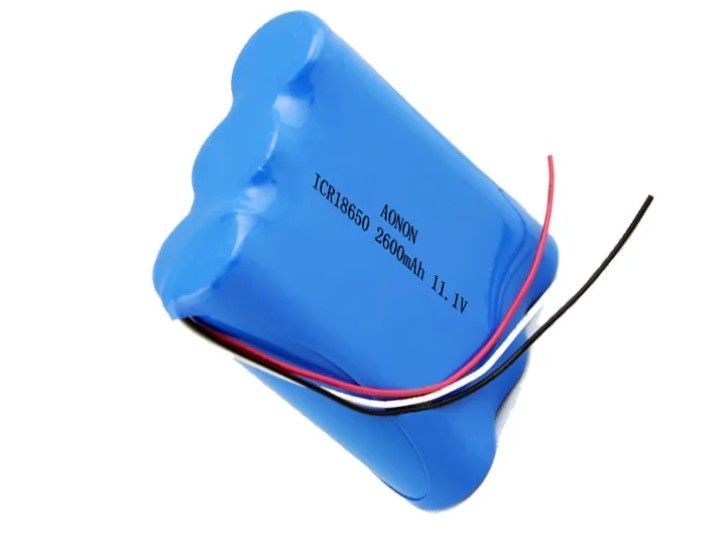 11.1V/12V 2600mAh 18650 بطارية الليثيوم IEC62133 بطارية روبوت فراغ المعدات الطبية