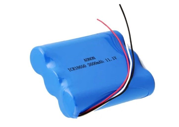 11.1V/12V 2600mAh 18650 بطارية الليثيوم IEC62133 بطارية روبوت فراغ المعدات الطبية
