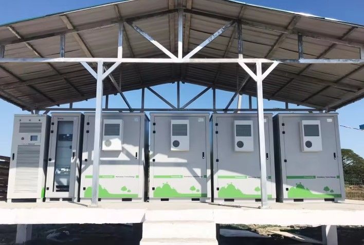 ESS 10 سنوات مدة الحياة خزانة بطارية في الهواء الطلق 1MWh 5MWh 10MWh 20ft 40ft حاوية نظام تخزين الطاقة بطارية شمسية