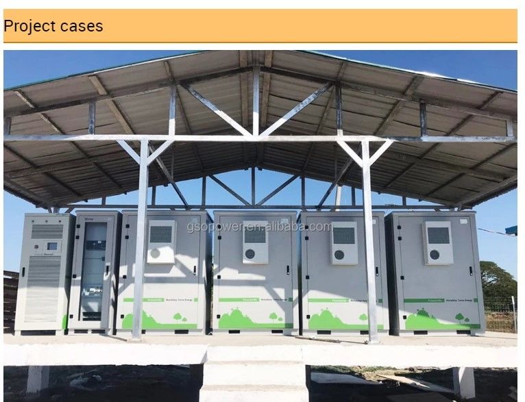 ESS 10 سنوات مدة الحياة خزانة بطارية في الهواء الطلق 1MWh 5MWh 10MWh 20ft 40ft حاوية نظام تخزين الطاقة بطارية شمسية