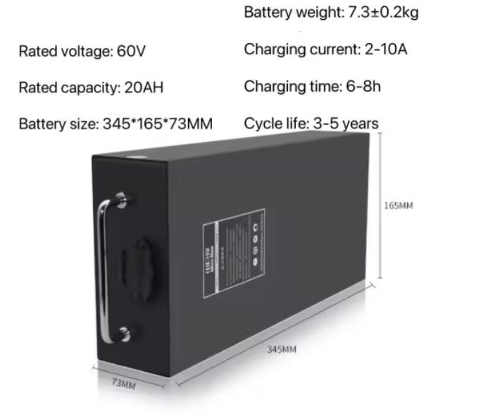 60v 20ah 30ah 35ah 40ah 50ah دراجة نارية بطاريات ليثيوم أيون للسكوتر الكهربائي